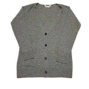 Everlane Gray Women's Cardigan 100% Cashmere
